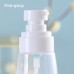 1Pcs Transparent Empty Spray Disinfection Alcohol Dispensing Spray Bottles for Travel Handbag Pocket 30ML 60ML 80ML 100ML