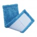 Coral Flannel Head Padded Flat Replacement Household Company Cleaning Mop Cloth Rag  Blue