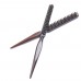 Natural Wood Treated Bristle Comb Hair Styling Tool Pointed Comb  24X3cm