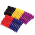 6 PCS Hair Not Easy to Slip off Hair Salon Barber Shop Style Partition Special Clip Hair Tools  Yellow