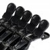 6 PCS Hair Not Easy to Slip off Hair Salon Barber Shop Style Partition Special Clip Hair Tools  Black