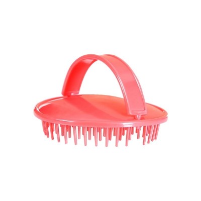 10 PCS Head Itching Massage Brush Household Scalp Cleaning Brush  Red